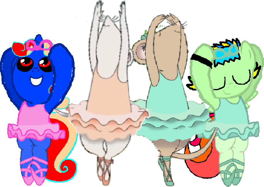 Dancing with Angelina Ballerina by AngryMetal on DeviantArt