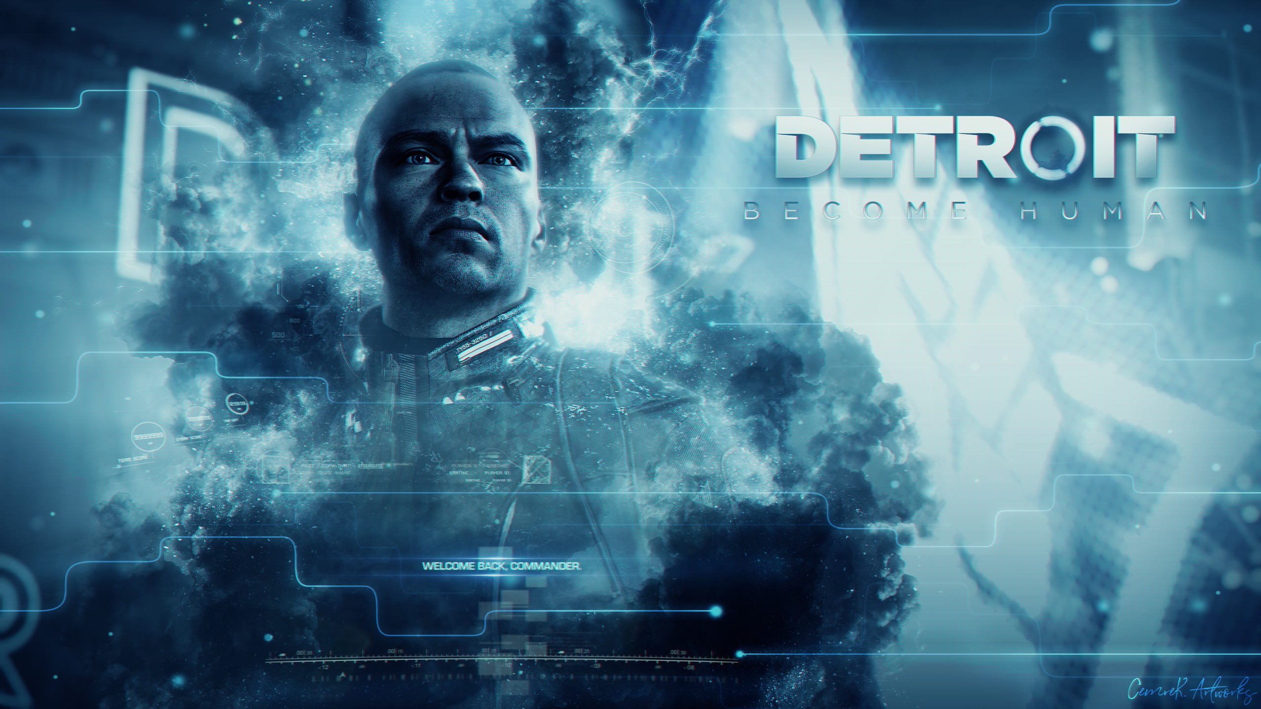 Detroit Become Human - Dual Wallpaper by IzzyVikingWolf on DeviantArt