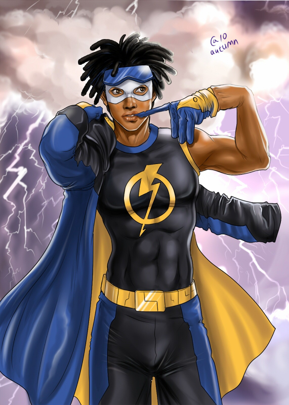 Static Deviantart Static Shock by Autumn-Sacura on DeviantArt