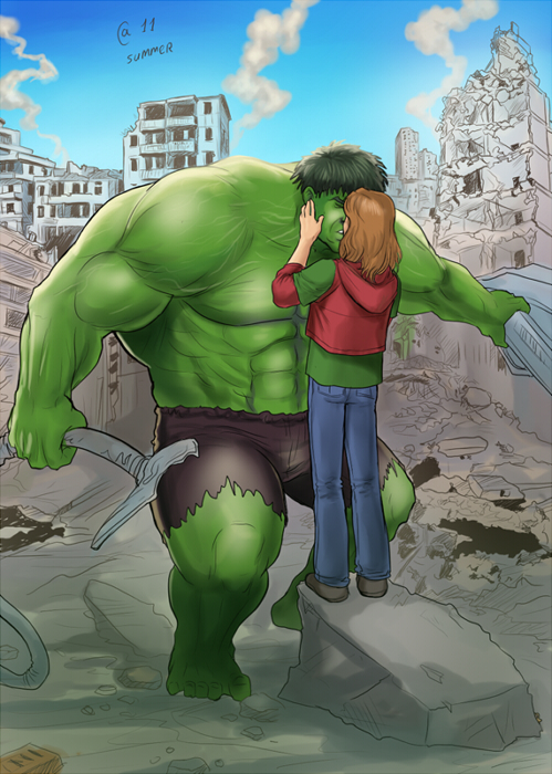 Hulk x Rick Jones