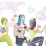 Jolyne and her admirers