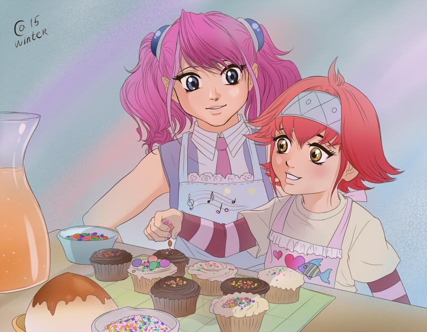 Yuzu and Ayu