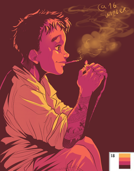 Palette Challenge 18 - Kasukage