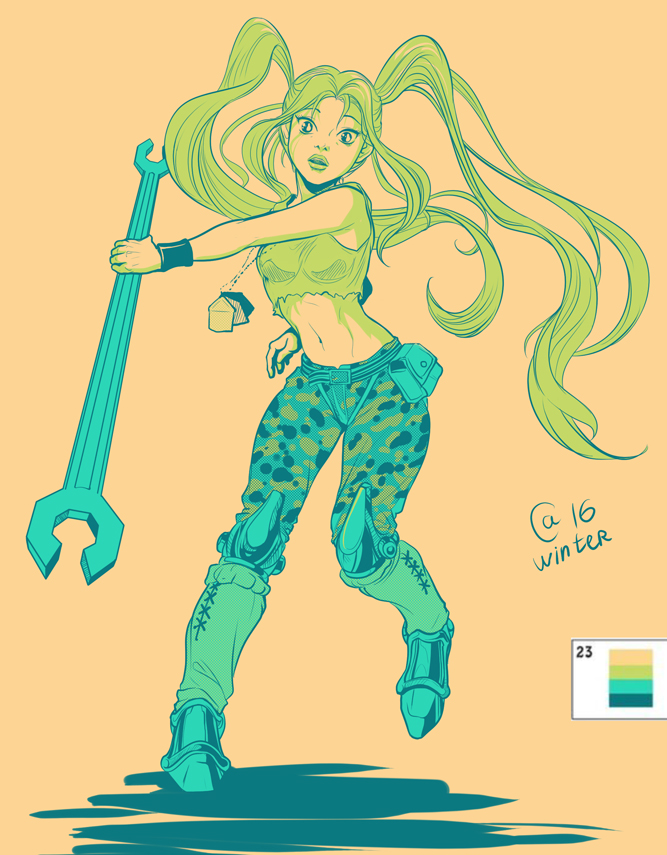 Palette Challenge 23 - Led