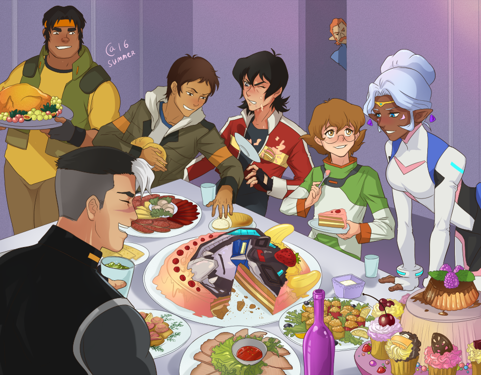 Voltron: Legedary defender - cake