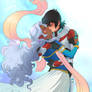 Voltron: Legedary defender - Allura and Keith