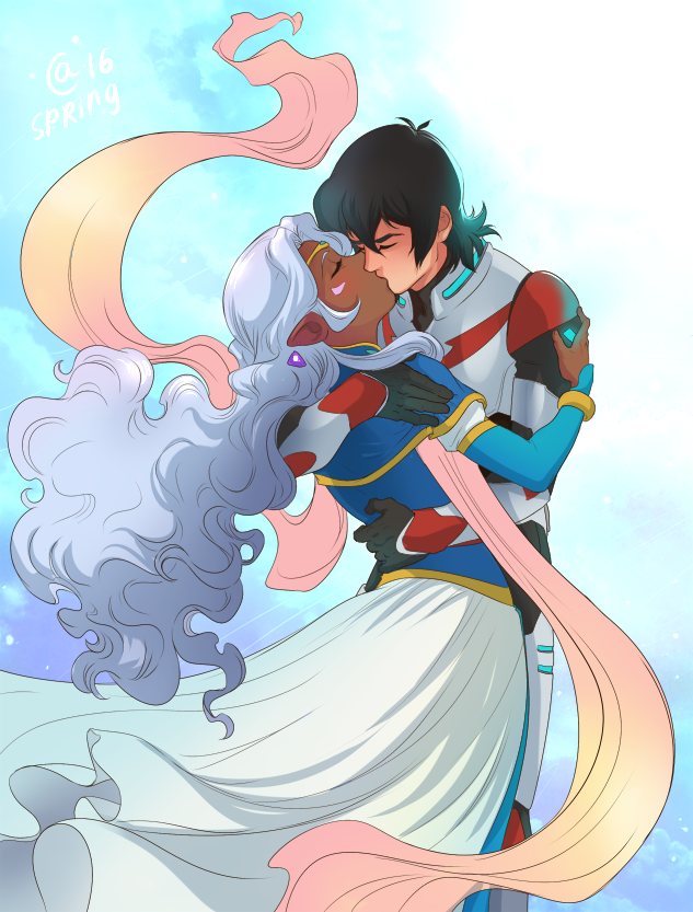 Voltron: Legedary defender - Allura and Keith
