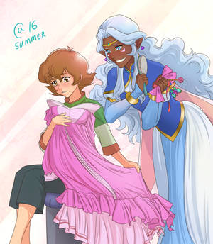 Allura and Pidge