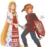 Udmurt Zelda and Link
