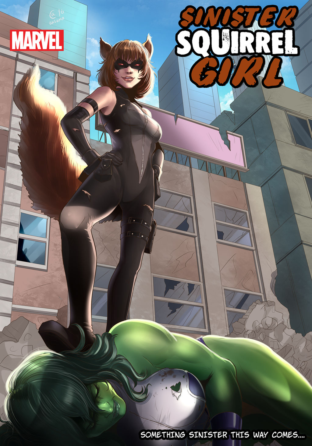 Sinister Squirrel Girl vs She-Hulk