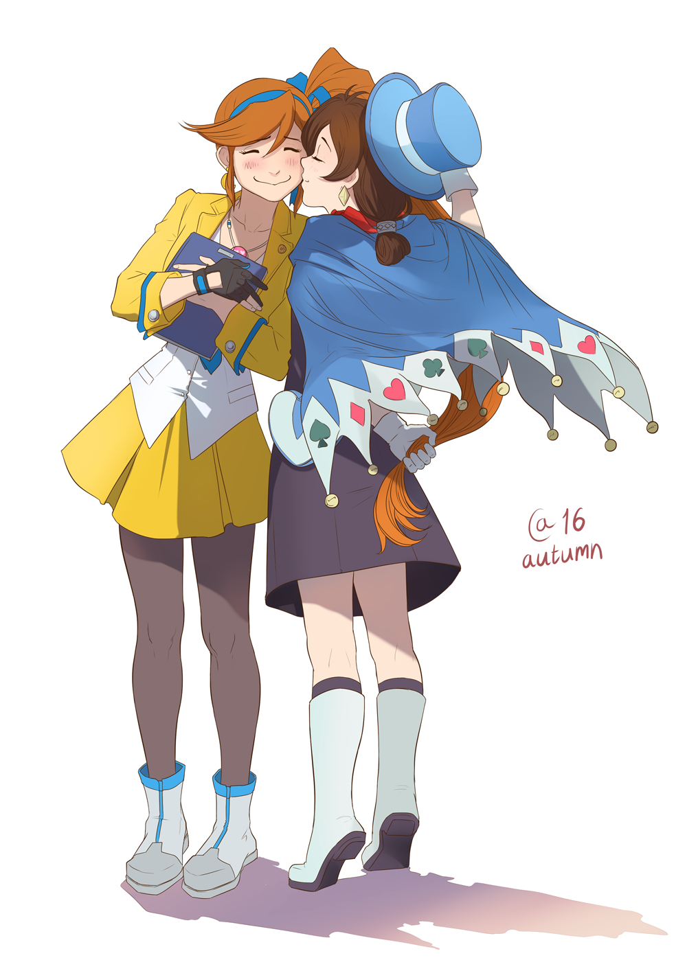 Athena  and Trucy