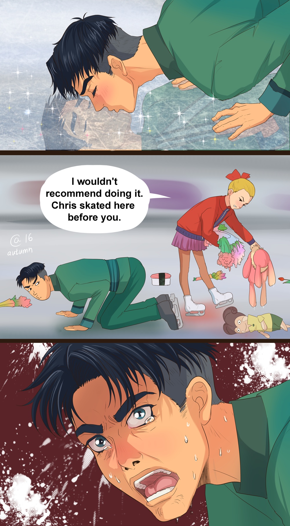 YoI comics - stupid JJ
