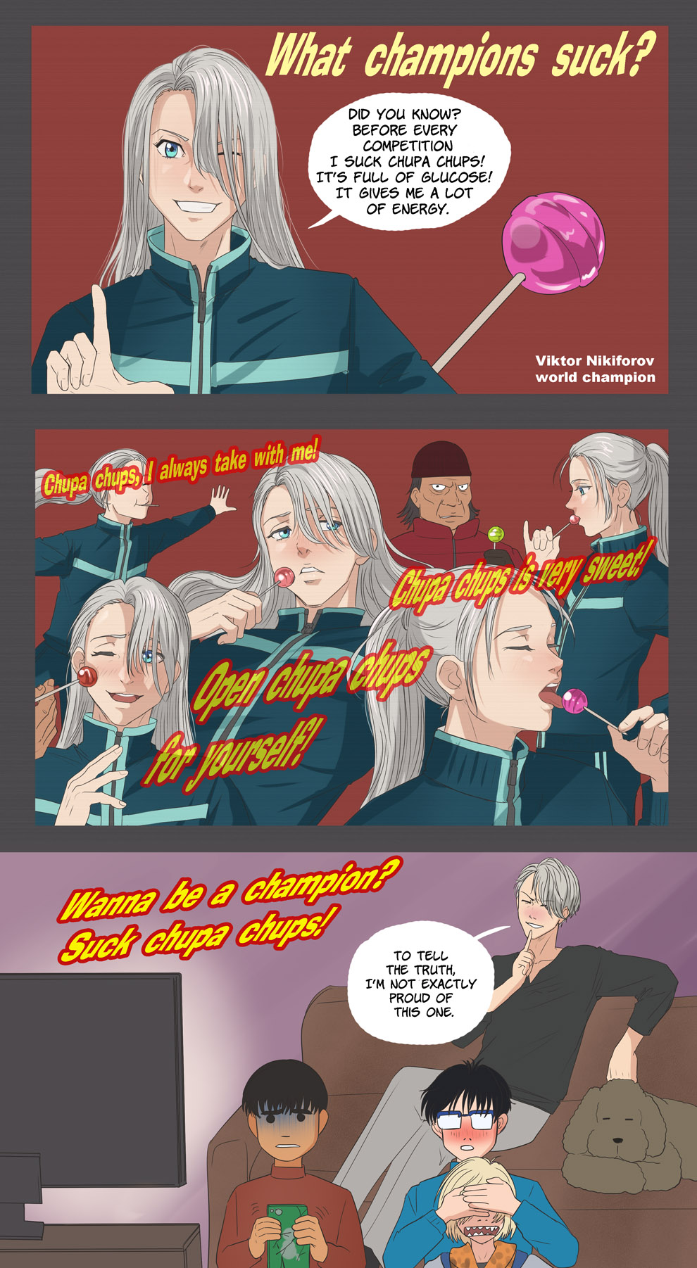 YoI comics - old commercial
