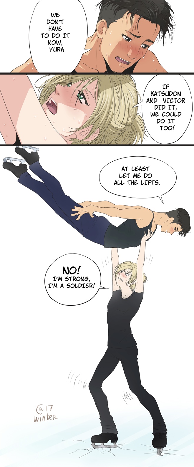 YoI comics - first time