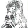 Rikku x Paine - kiss me...