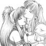 Marisa x Eirika - yuri