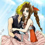 Aeris x Cloud - KH-2 style