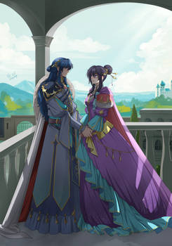 Seliph and Larcei