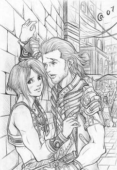 Vaan x Basch yaoi