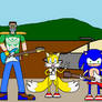 Team Sonic at machine park