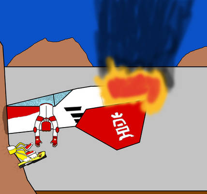 Tails in wipeout and extreme gear accident perill
