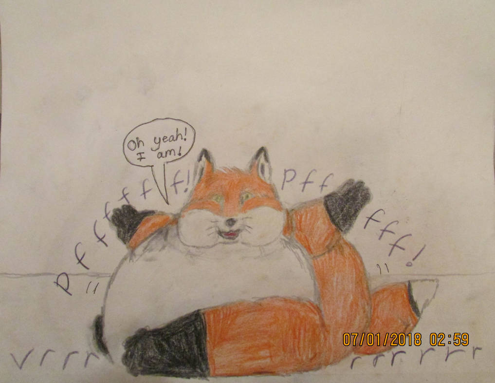 Fox Inflation Anthro fox inflation part 8 by FoxNobody on DeviantArt
