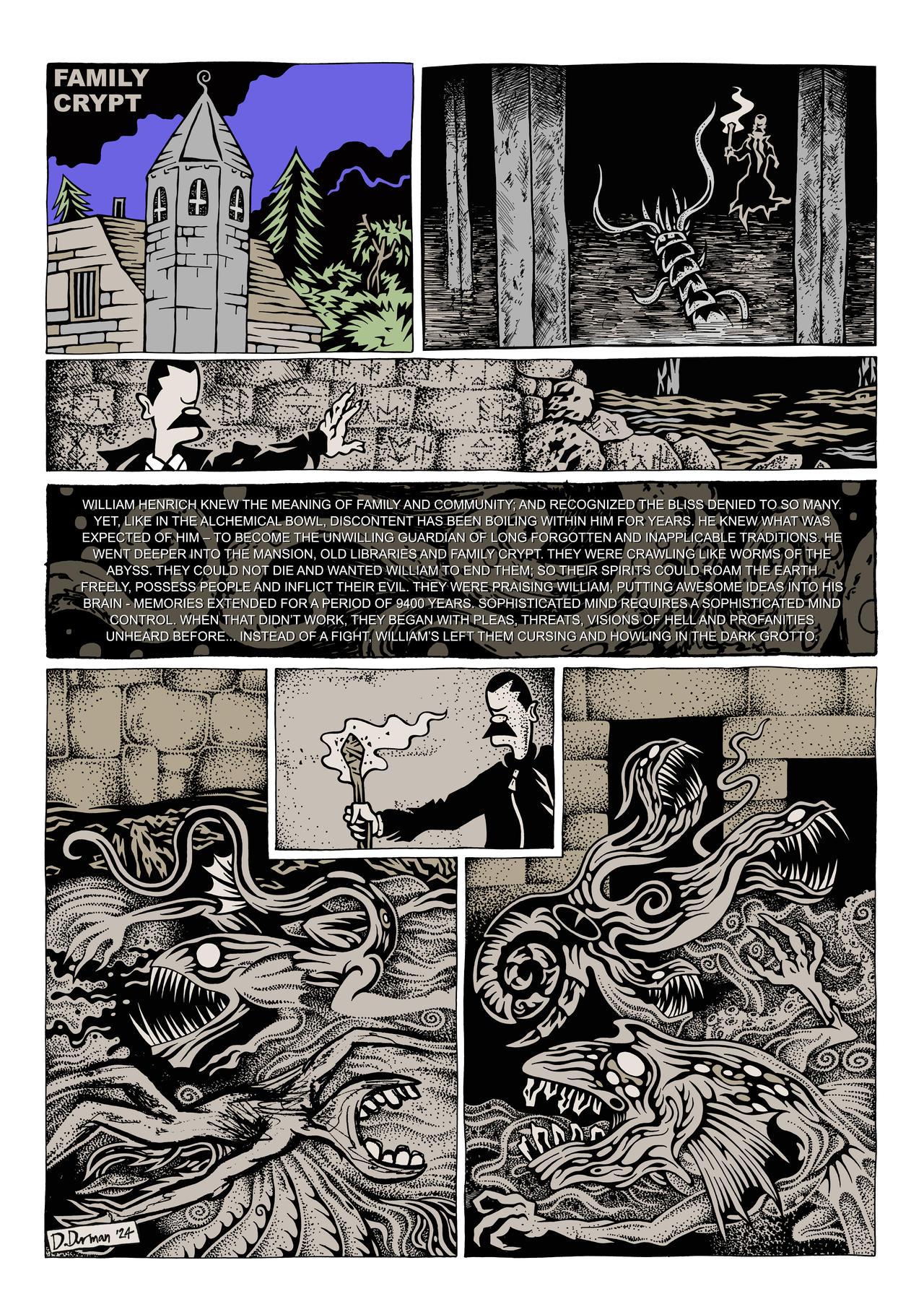 William Henrich Family Crypt by Lizardmansandwich on DeviantArt