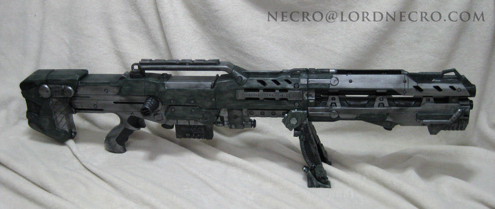 Nerf Longshot CS-6 repainted by Unicron9 on DeviantArt