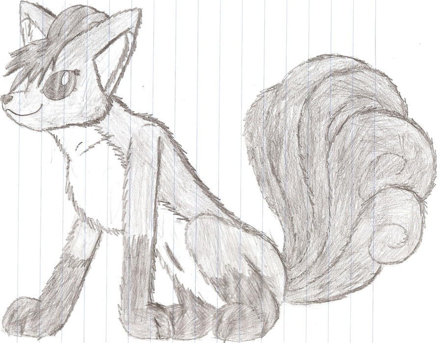 Vulpix Sketch by PieMan24601 on DeviantArt