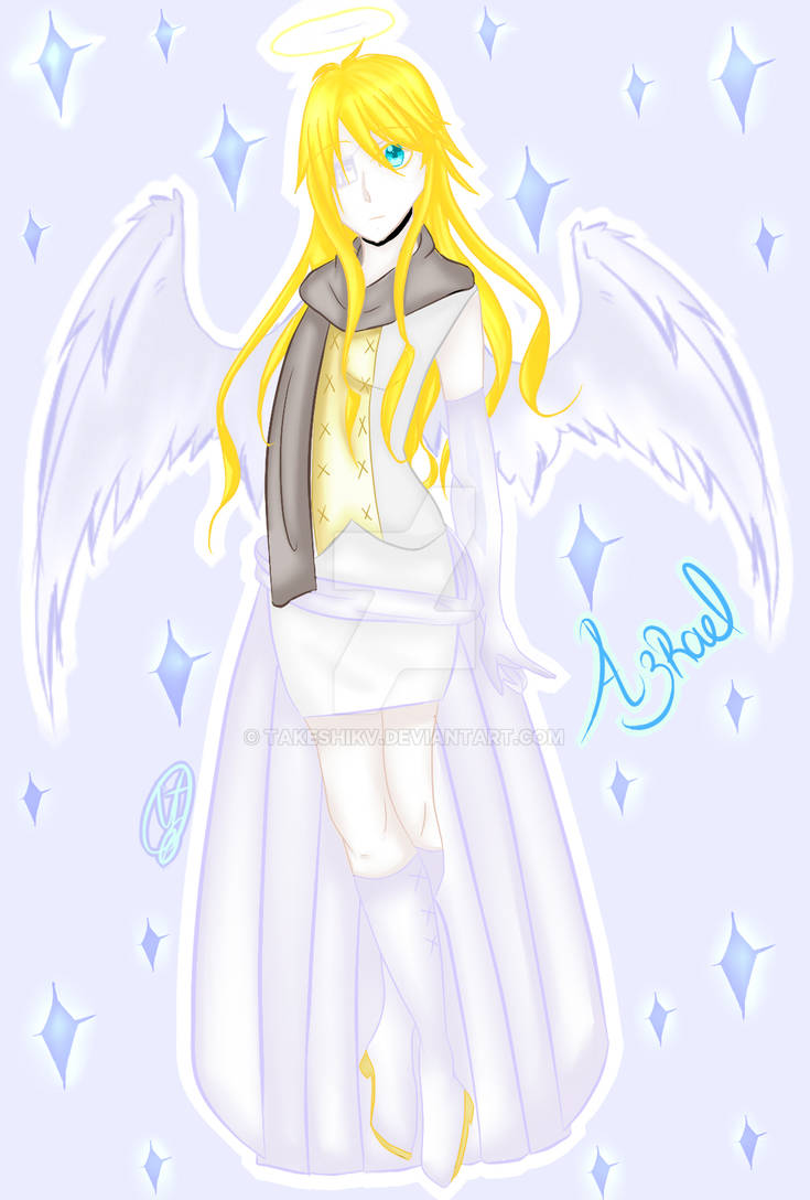 Fem!Angel Azrael (OC) (X Project) by TakeshiKV on DeviantArt