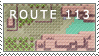 Route 113 Stamp by The-Blue-Pangolin