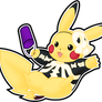 Pikachu Halloween Sticker