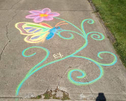 Chalk Drawing Aug 2020