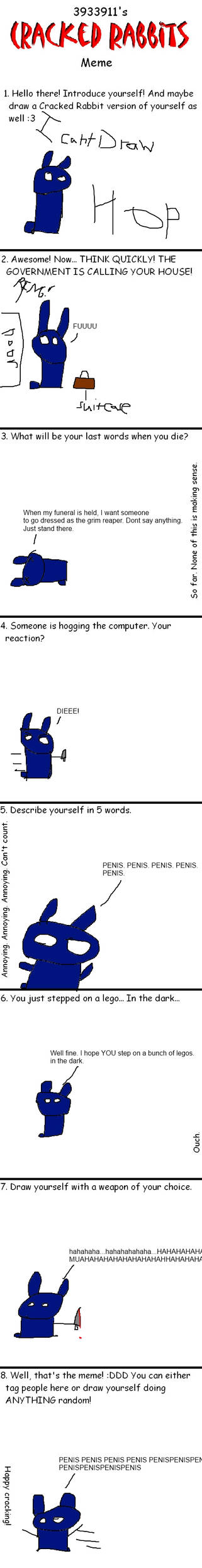 Cracked Rabbits Meme by NyanCatFTW on DeviantArt