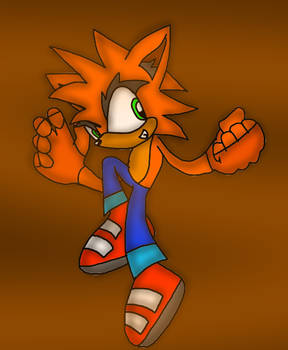 Crash Bandicoot Sonic Style