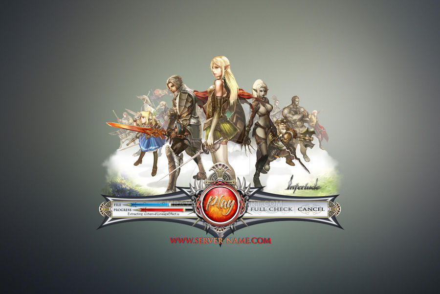 Lineage II Updater (custom skin: 6a) by MrAve20 on DeviantArt