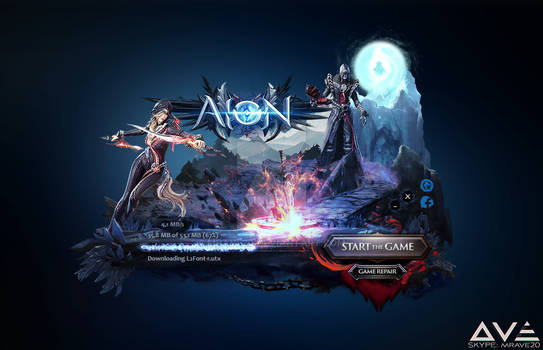 Lineage II Updater (custom skin: 10a)