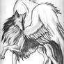 My Guardian Winged Wolf