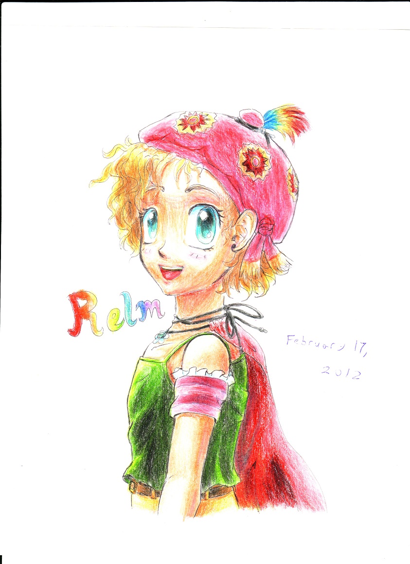 Relm Relm portrait by Marie-Jackson-art on DeviantArt