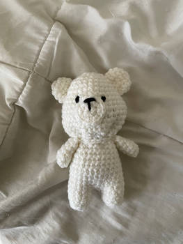 White bear amigurumi
