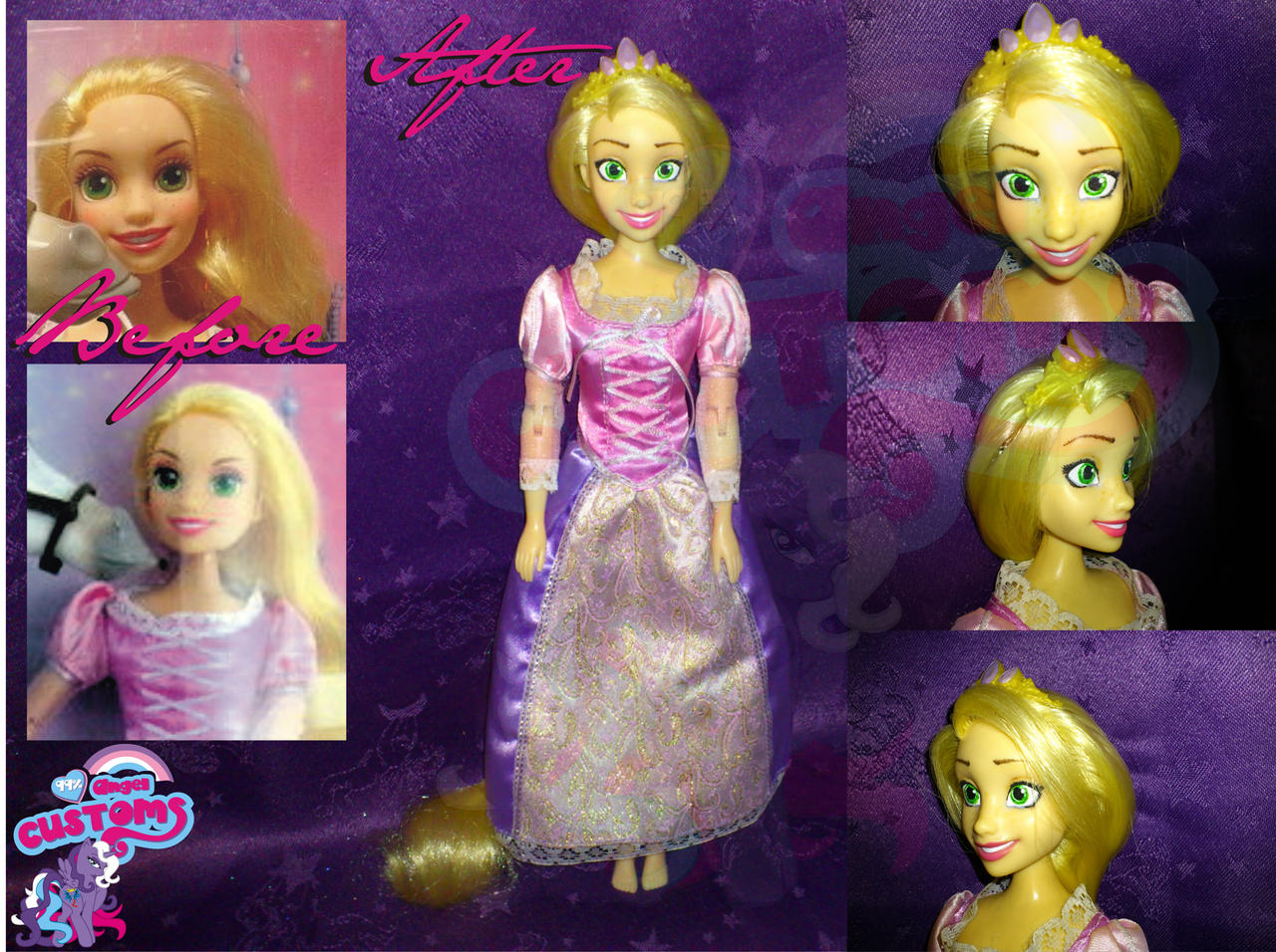 Rapunzel from Tanglet Custom by angel99percent on DeviantArt