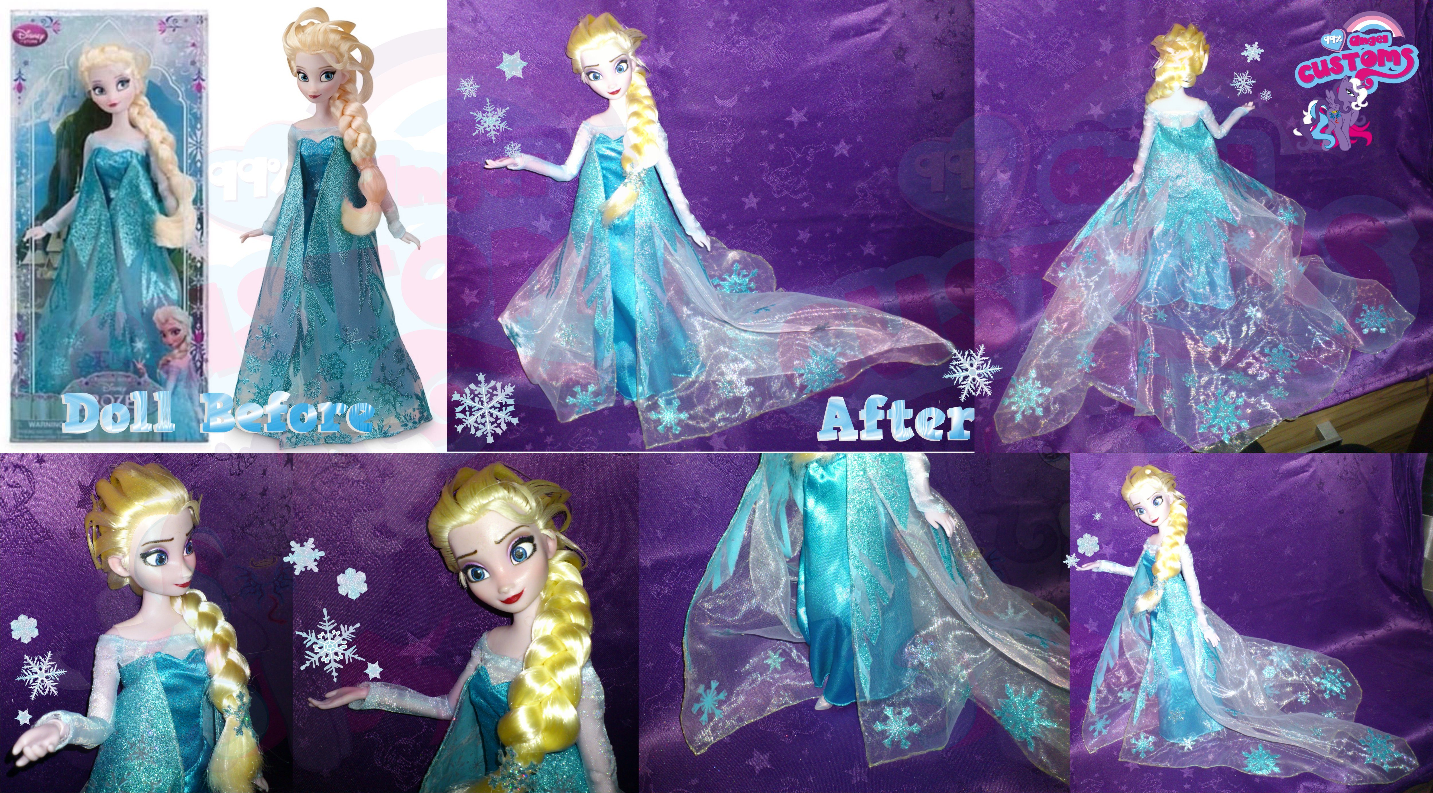 Elsa form Frozen v2 custom