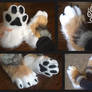 Wild Canine Paw Slippers / Sock Paws