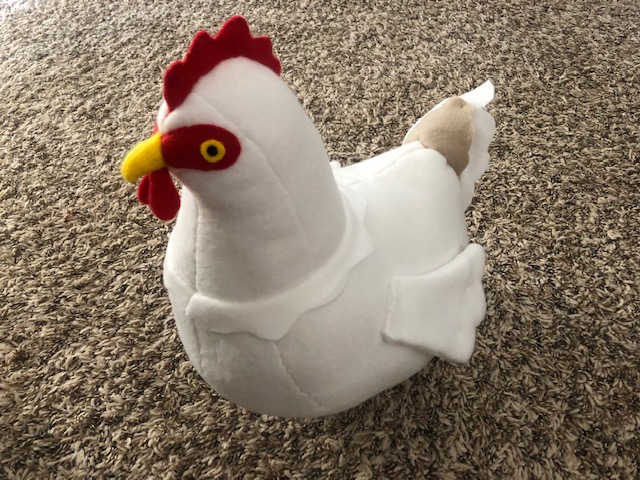 Chicken plush