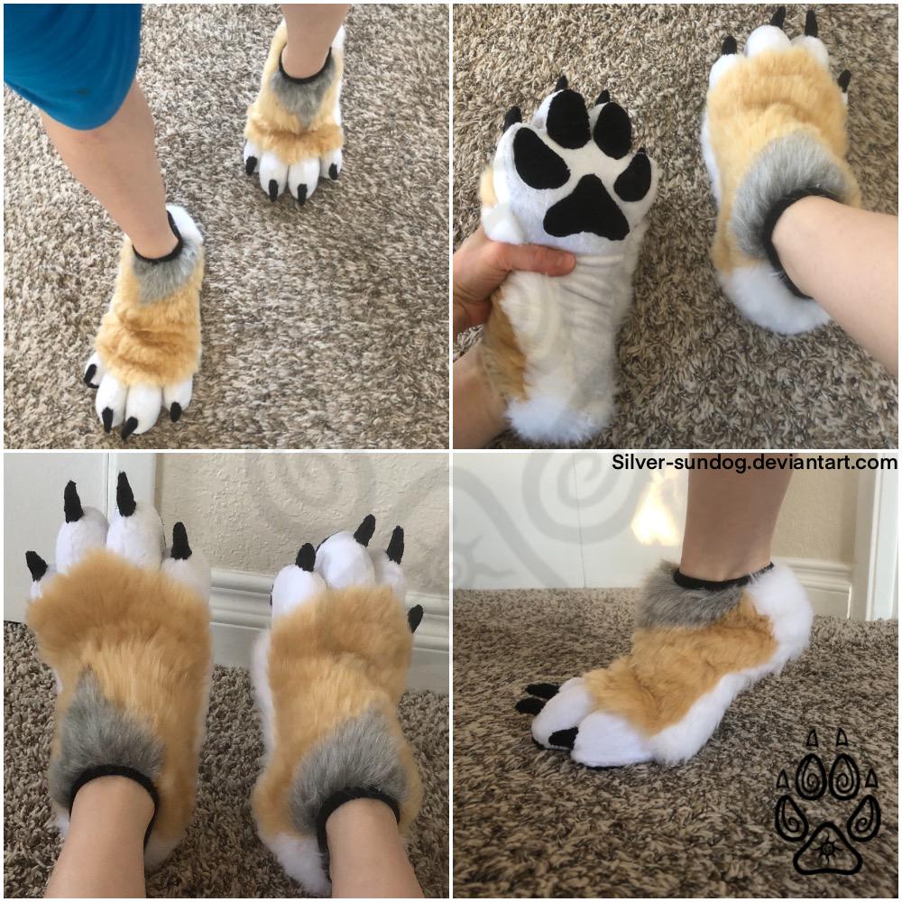 Slim-Fit Canine Sock Paws (With Demo Vid)
