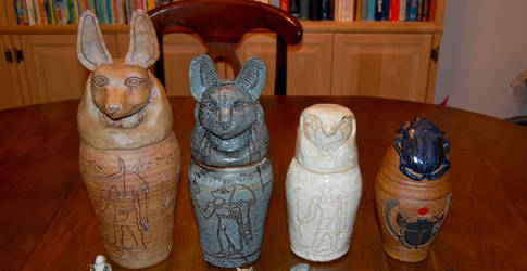 Egyptian Canopic Jars