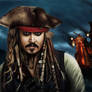 Painting Jack Sparrow