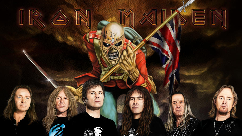 painting Iron Maiden by Ineer on DeviantArt