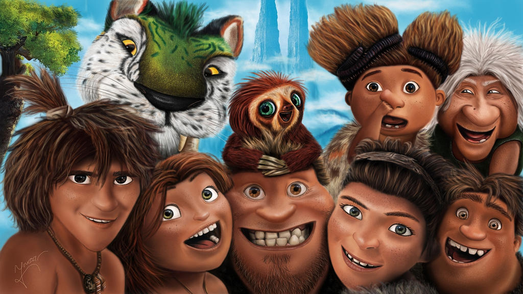 Croods Graphics The Croods drawing by Ineer on DeviantArt