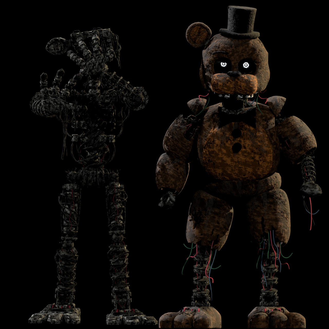 Ignited Freddy 3.0 Port by chickenalfredoman132 on DeviantArt